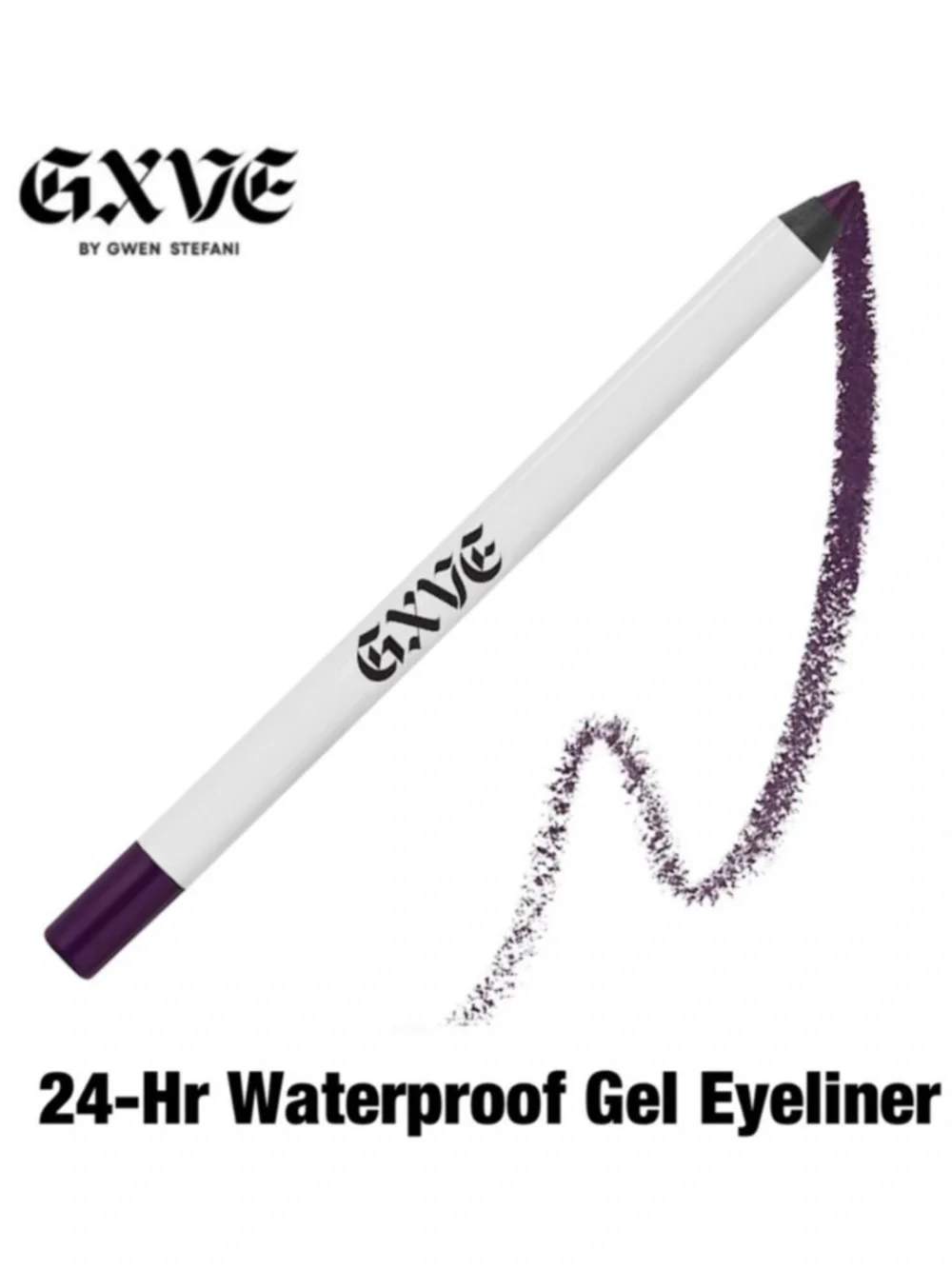 GXVE LINE IT UP 24HR WATERPROOF GEL EYELINER PENCIL - Violet Timing (Purple) NEW
